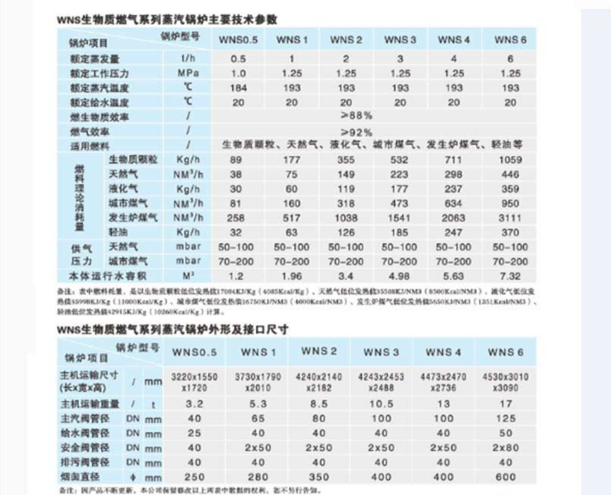 WNS生物質(zhì)燃?xì)庹羝仩t